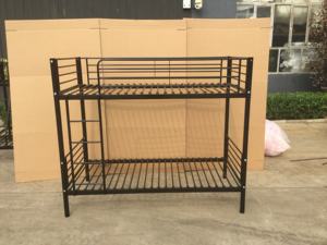 Lit superposé Queen en acier robuste moderne - Durable, sans bois, sans <span class=keywords><strong>faiblesse</strong></span> pour le salon et la chambre à coucher - Product Image 6