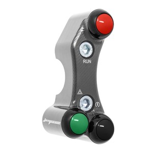 Interruttore Manubrio Destro per Triumph Street Triple 765 R (Fori Allineati) (Titanio) - Product Image 3