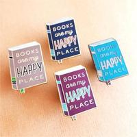 Conception personnalisée de haute qualité musulman Islam personnalisé or métal doux émail dur broches broche livre broche émail rose épingles badges