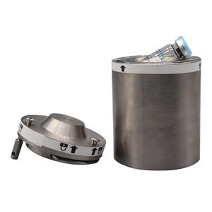 Bidon de plomb <span class=keywords><strong>HERU</strong></span> Modèle 02541 pour le stockage et le transport de déchets de médecine nucléaire, durable, 99,994 % de Pb, taille personnalisée - Product Image 2