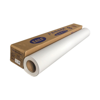 Papier synthétique PP auto-adhésif en PVC écologique à bas prix, rouleau mat résistant à l'eau et aux UV, durable, pour panneau d'exposition KT pour affiches