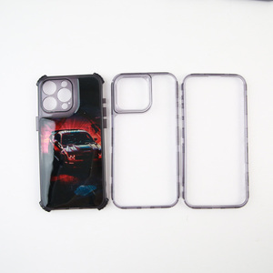 Étui de téléphone portable personnalisé avec impression couleur OEM d'usine, protection intégrale à 360 degrés, <span class=keywords><strong>3</strong></span> couches de protection avec protection de l'appareil photo, Fundas pour <span class=keywords><strong>Android</strong></span> - Product Image 2