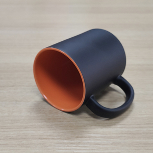 Topjlh thăng hoa gốm thay đổi màu sắc <span class=keywords><strong>Mug</strong></span> Matte màu bên trong ma thuật <span class=keywords><strong>Mug</strong></span> cho cà phê - Product Image 6