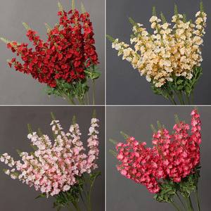 Fleurs artificielles de muguet à longues tiges en soie pour décorations de mariage, utilisation intérieure et extérieure - Product Image 1
