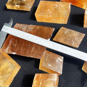 للبيع بالجملة ، لوح الكالسيت الطبيعي الخام ، سبار الأراضي الصفراء الخام - Product Image 5