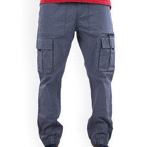 Pantalones Cargo de Lona Ligeros de Cintura Alta para Hombre con Múltiples Bolsillos de Almacenamiento para Viajes y Trabajo - Product Image 1