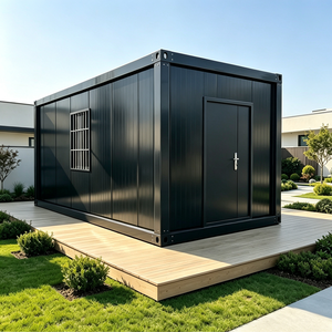 Maison Conteneur <span class=keywords><strong>de</strong></span> Luxe Personnalisable <span class=keywords><strong>de</strong></span> 20 Pieds, Villa Moderne Préfabriquée en Acier <span class=keywords><strong>avec</strong></span> Cuisine Intégrée - Product Image 1