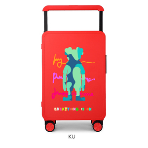 Tùy chỉnh in không thấm nước vỏ cứng PC Xe đẩy trường hợp Vali Bộ Du Lịch túi mang theo hành lý - Product Image 4