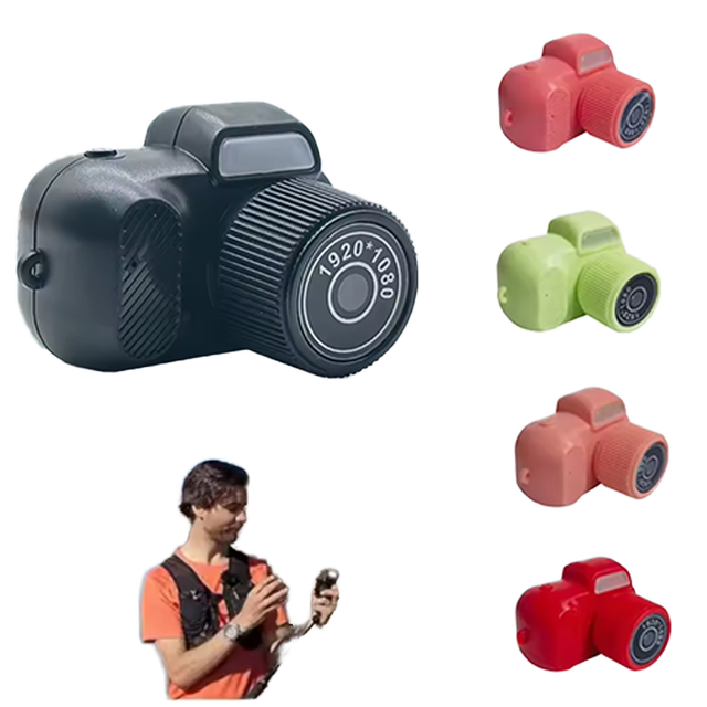 Y3000 Mini Retro Sports Camcorder for Kids Retro Mini Tiny Camera with Monitor Supports TF Card CMOS Imaging Sensor