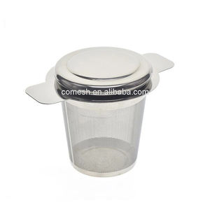 Edelstahl Tee und Kaffee Infuser Fein maschen <span class=keywords><strong>filter</strong></span> Teesieb Steilere Doppelgriffe - Product Image 2