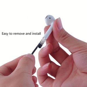 Anti-Lost Silicone Earphone Rope Holder Cable for iphone 7 Earpod Magnetic <b>AirPod</b> Wireless Headphone Neck <b>Strap</b> Cord String - Product Image 5