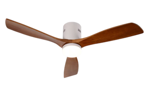 3 Blade Wood <b>Ceiling</b> <b>Fan</b> <b>Light</b> <b>Remote</b> <b>Control</b> Reversible Low Noise DC Motor Modern 6-Speed 52-Inch Blade Living Room - Product Image 2