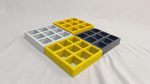 Résine polyester isophtalique anti-corrosion personnalisée en plastique renforcé de fibre de verre grille moulée en PRF PRV - Product Image 6