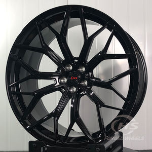 M340i M2 M3 G80用スポーツレーシングカー鍛造マルチスポークホイール光沢黒乗用車ホイール - Product Image 3