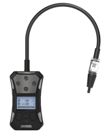 Detector de fugas de gas CH4 de metano portátil PPM LEL VOL detección para gasoducto con sonda flexible