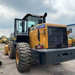 Chargeuse sur pneus SEM 655D d'occasion avec moteur Weichai, capacité de charge nominale de 6,5 tonnes, pompe et boîte de vitesses pour travaux de construction et de carrière - Product Image 1