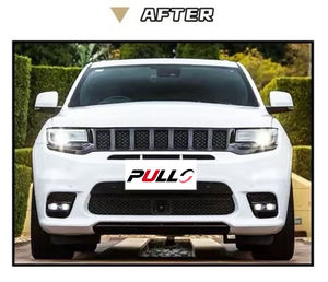 Kit de Carrocería y Parachoques de Alta Calidad para <span class=keywords><strong>JEEP</strong></span> <span class=keywords><strong>GRAND</strong></span> <span class=keywords><strong>CHEROKEE</strong></span> 2014-2021 Actualización a Estilo <span class=keywords><strong>SRT</strong></span> Incluye Parachoques con Parrilla y Capó - Product Image 4