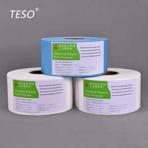 Lingettes de nettoyage <span class=keywords><strong>TESO</strong></span> WIP-X8052 pour atelier écologique et salle blanche, usage intensif, 20x30cm, rouleau de 350 lingettes - Product Image 6