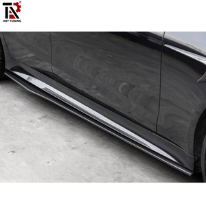 กระโปรงข้างอเนกประสงค์ทำจากคาร์บอนไฟเบอร์สำหรับ W257 Mercedes-<span class=keywords><strong>Benz</strong></span>, เข้ากันได้กับ W204, W205, W212, W213, W222, W218, W176, <span class=keywords><strong>CLS</strong></span>, CLA - Product Image 3