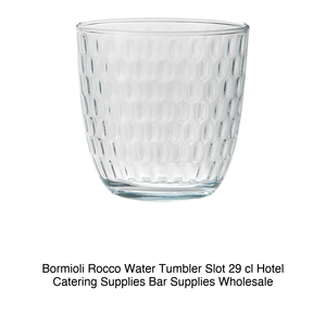 แก้วน้ำ Bormioli Rocco Slot ขนาด 29 ซล. สูง 8.2 ซม. เส้นผ่านศูนย์กลาง 8.4 ซม. - Product Image 2