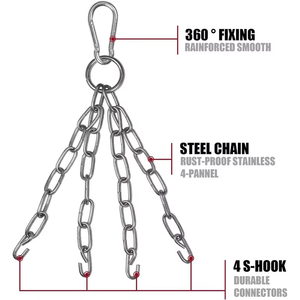 Hoge kwaliteit explosieveilige hangende zandzakken bokszak voor bodybuilding training zware staande bokszak - Product Image 3