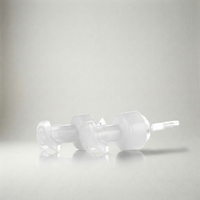 Pompe à mousse en plastique pour savon liquide, pompe à savon en plastique 43/410