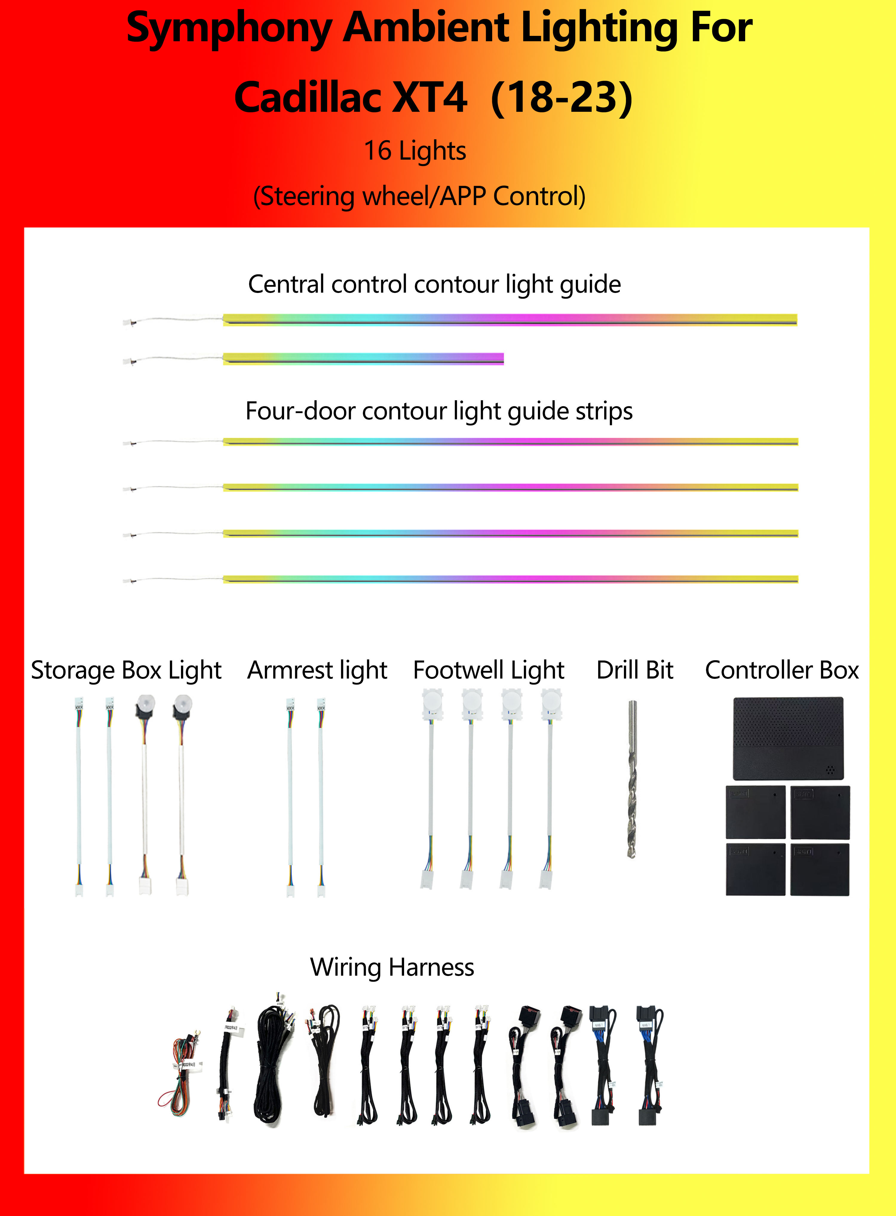 Cadillac XT4 Symphony 16 Luces
