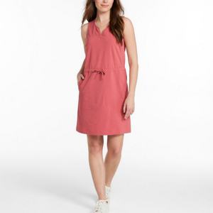 Vestido Midi Casual de Verano para Mujer con Estampado Floral, Elástico, Ecológico, de Seersucker, con Lazos de Encaje Calados y Logo Frontal en la Cintura Natural - Product Image 1