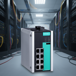 Commutateur Ethernet industriel géré Gigabit Moxa EDS-G508E-T 8 ports IEEE 802.3 avec ports RJ45 - Product Image 3