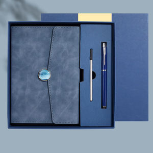 IStapromo Father's Day Business Christmas PU Leather Luxury Notebook Pen Vacuum <b>Cup</b> Corporate Promotional Customization Gift Set - Product Image 6