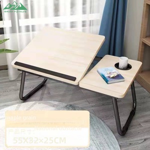 <span class=keywords><strong>Escritorio</strong></span> <span class=keywords><strong>Plegable</strong></span> <span class=keywords><strong>Portátil</strong></span> de Metal Wayon con Portavasos, Ranura <span class=keywords><strong>para</strong></span> Libros y Inclinación Ajustable <span class=keywords><strong>para</strong></span> Oficina en Casa y Estudio - Product Image 4