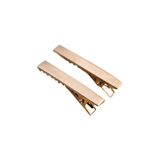 Pinces à cheveux en métal plaqué or, design couronne, cœur, oreilles de lapin, nœud papillon, pour usage quotidien, accessoires de bijouterie - Product Image 5
