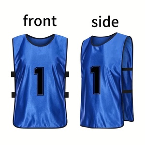 Aanpasbare Goedkope Training Slabbetjes Omkeerbare Voetbalvesten Voor Sport-Voor Basketbal En Voetbal Training Kwaliteit Mesh Slijtage - Product Image 5