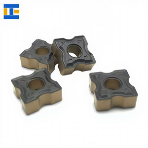 Plaquette de tournage en carbure de tungstène SNMG120408-<span class=keywords><strong>R4</strong></span> - Style à rayon d'angle négatif <span class=keywords><strong>R4</strong></span> pour l'acier, la fonte et l'acier inoxydable - Product Image 1