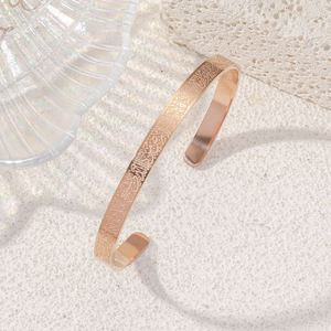 Brazalete de Acero Inoxidable con Diseño de Ayatul Kursi, Estilo Árabe, Joyería, Gran Venta - Product Image 5