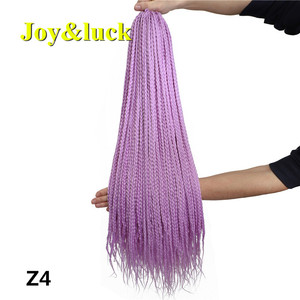 Estensioni dei capelli trecce intrecciate all'uncinetto <span class=keywords><strong>colorate</strong></span> 3S all'ingrosso 24 "22 radici torsione scatola della passione trecce parrucche sintetiche <span class=keywords><strong>colorate</strong></span> <span class=keywords><strong>rosa</strong></span> - Product Image 4