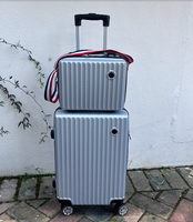 Ensembles de bagages de voyage de créateur en gros, valises à roulettes portables pour le transport transfrontalier