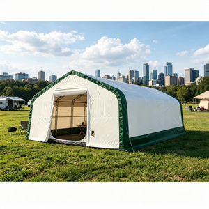 Grande tente arche BC à trois couches toutes saisons, avec couverture en PVC durable, abri portable pour garage et entrepôt, pour usage industriel extérieur - Product Image 5