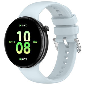 Correa Deportiva de Silicona para Reloj <span class=keywords><strong>Honor</strong></span> GS5 <span class=keywords><strong>GS</strong></span> 5, Correa de Repuesto Deportiva Resistente al Agua para Reloj Inteligente <span class=keywords><strong>Honor</strong></span> Fit - Product Image 3