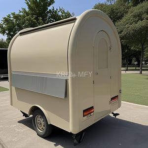 2025 Trucks Trailer For <b>Sale</b> <b>Kitchen</b> Hot Dog Cart Van Ice Cream Retro Car Mobile Fast Food Truck - Product Image 2