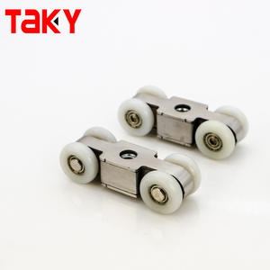 Rouleau de suspension à double fermeture en douceur Rouleau de suspension de porte Rouleau de suspension de roue - Product Image 3