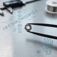Pièces de rechange pour articulations robotiques, fournisseur d'articulations bioniques, composants de doigts robotiques à commande tendineuse, usinés de haute précision et haute résistance