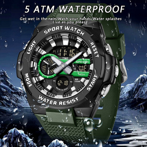 Reloj Digital Multifunción SANDA 3385, Reloj Deportivo Sincrónico a Prueba de Agua, Reloj Despertador Luminoso - Product Image 2