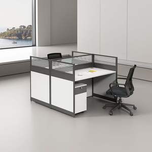 Estación de Trabajo Modular Moderna Insonorizada para 3, 4 o 5 Personas con Mesa de Escritorio - Product Image 6