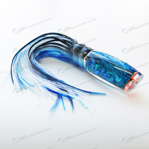Trolling lure mực nước mặn skirted biển sâu câu cá thu hút cho cá ngừ mahi Marlin cá heo wahoo trò chơi lớn bạch tuộc mực váy - Product Image 6