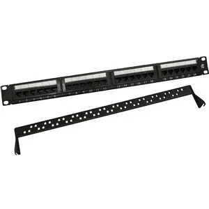 Sản xuất cáp OEM RJ45 Patch panel 24 cổng cat6 với trở lại chủ