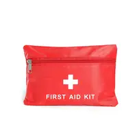Custom logo Convenient Travel Survival First Aid Emergency Kit Bag for outdoor camping Medical Sports,Office,Mini home