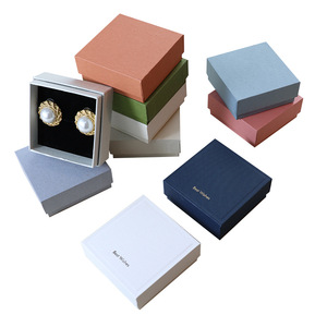 Factory Customized Printed Special Paper Design Lid <b>Box</b> Ring Pendant Necklace <b>Earring</b> Bracelet Storage Jewelry Packaging <b>Box</b> - Product Image 2