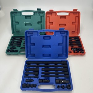 18Pc <b>Extension</b> <b>Rod</b> Universal Joint Pneumatic Tool Set 6Mm 1 4 Inch Steel Auto Repair Combination Tool Kit - Product Image 5