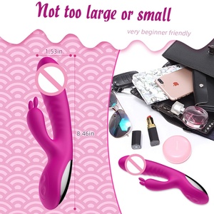 XLN 10 Arten Starker Vibrationsmodus USB Magnetisches Aufladen 100% Wasserdicht CE-Zertifiziert G-Punkt-Stimulator <span class=keywords><strong>Rabbit</strong></span> Vibratoren - Product Image 3